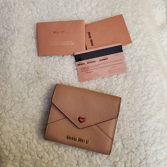 Miu Miu Handbags - ❌SOLD ON IG❌MIU MIU WALLET
